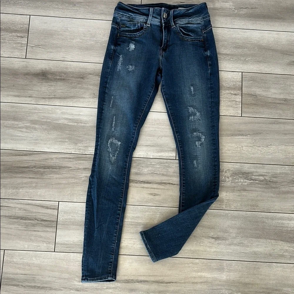 RAW G-Star restored denim skinny jeans size 26
